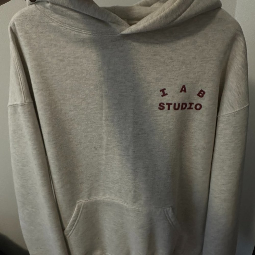 IAB Studio hoodie oatmeal L